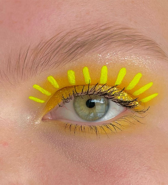 50 Vibrant Makeup Looks For Bright Weather : Sunbeam Glow
