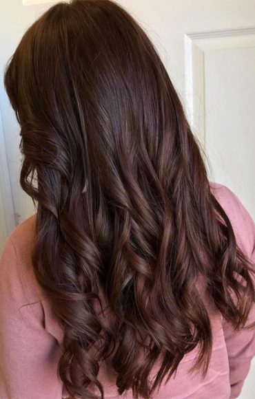 Decadent Chocolate Cherry Hair Colour Ideas Milk Chocolate Cherry Hair