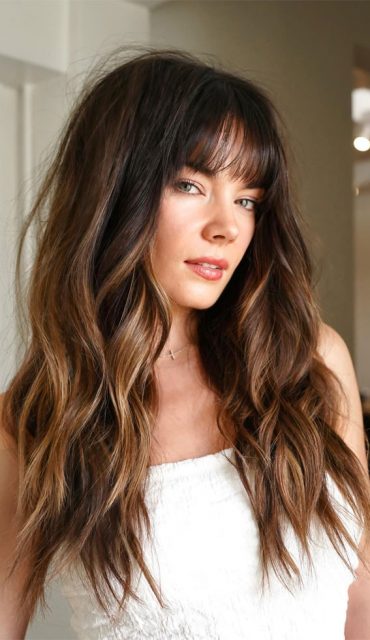 30 Fabulous Long Layered Haircut Ideas for 2024 : Internal Layered Long ...