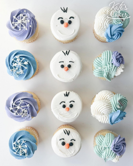 frozen theme cupcakes, chocolate cupcakes, cupcake decorating ideas, cupcake decorating, birthday cupcakes, theme cupcakes, 18th birthday cupcakes, cupcake decorating ideas for birthday, celebration cupcakes, cupcake varieties