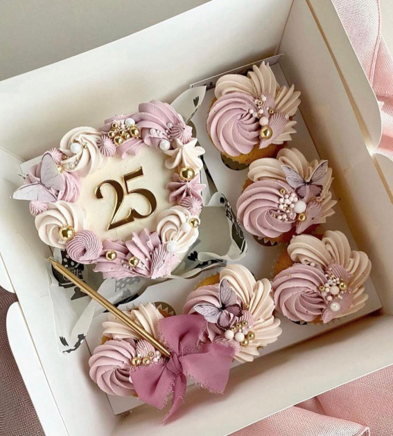 Indulge in 35 Irresistible Cupcake Creations : Sophisticated Cupcakes for 25th Birthday