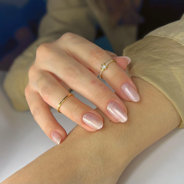 glittery nails, glitter nails, Classy Simple Elegant Nail Designs