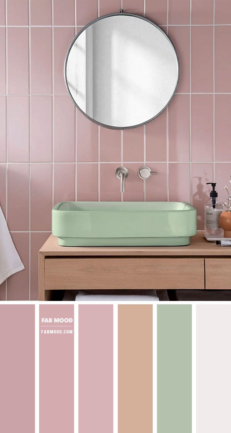 Creating a Minimal and Stylish Mauve Pink Bathroom: A Blend of Soft Colors and Minimal Design