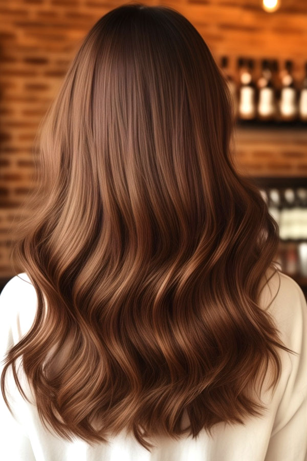 25 Fab Chestnut Hair Colours : Classic Chestnut Brown