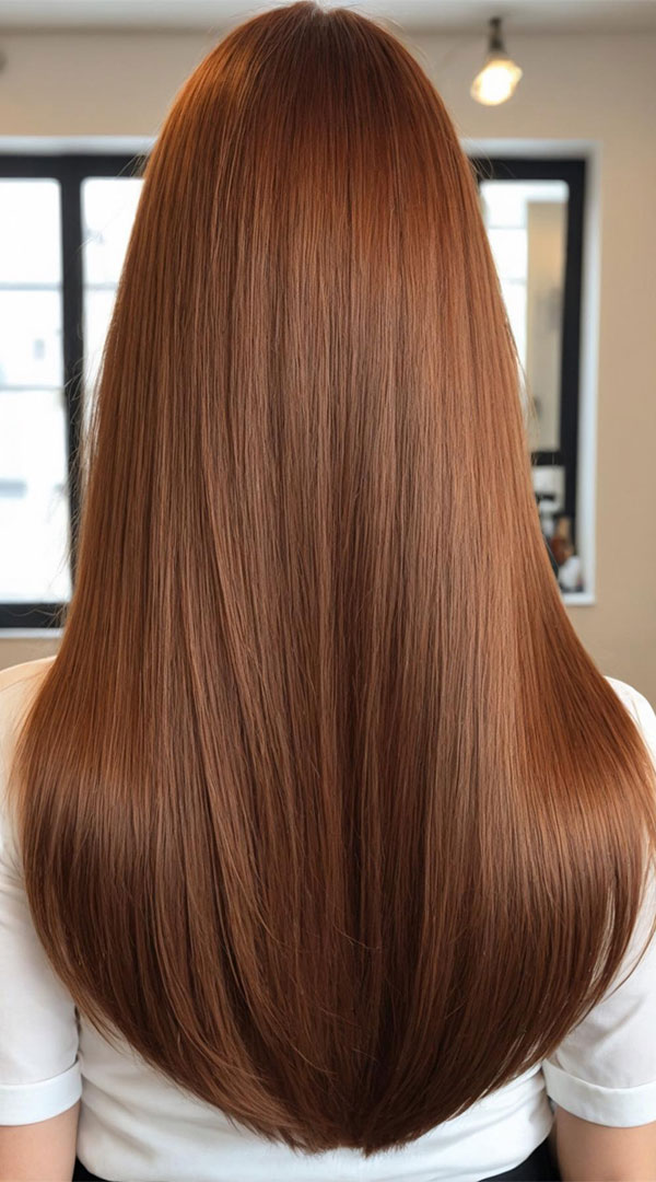 25 Fab Chestnut Hair Colours : Auburn Chestnut