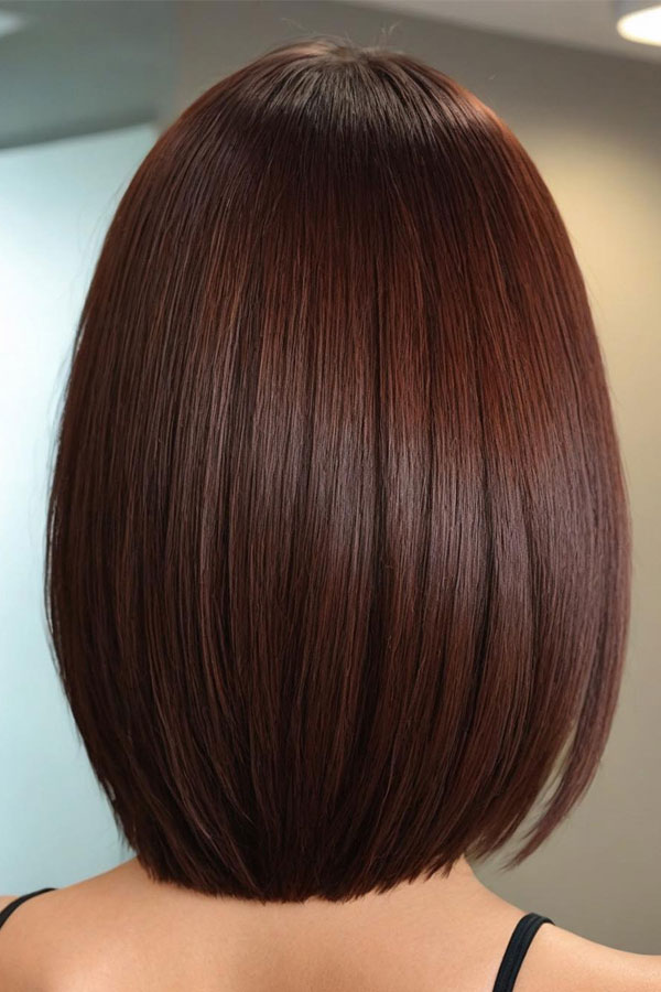 25 Fab Chestnut Hair Colours : Mahogany Chestnut