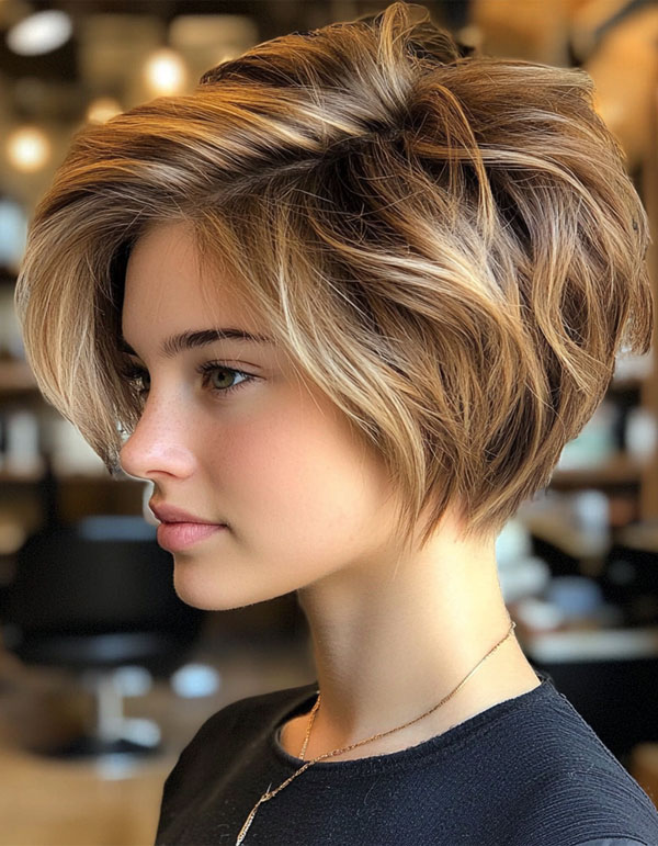 43 Bixie Haircuts For a Chic & Modern Look : Textured & Playful Bixie