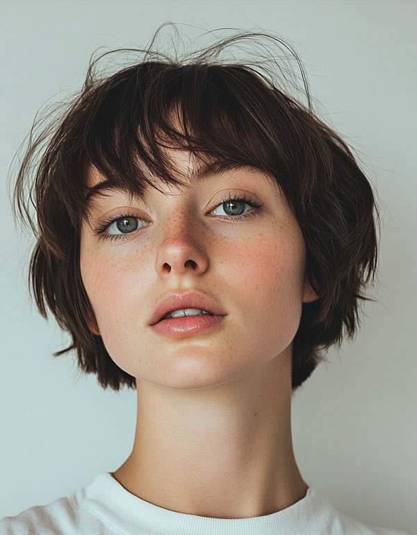 35 Cute Short Hairstyles to Rock : Soft and Subtle Classic Bob