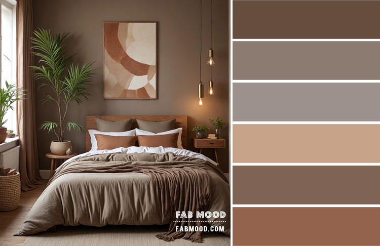 Modern Earthy Bedroom Design with Warm Neutral Tones