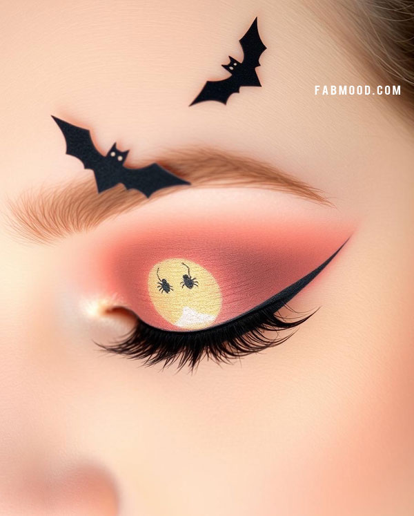 100 Halloween Makeup Looks : Spooky Moonlit Night Makeup