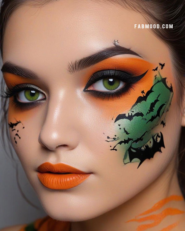 100 Halloween Makeup Looks : Wicked Witch Vibes