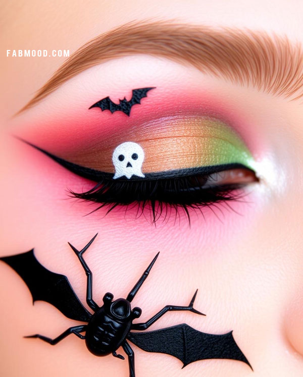 100 Halloween Makeup Looks : Creepy Crawly Glam