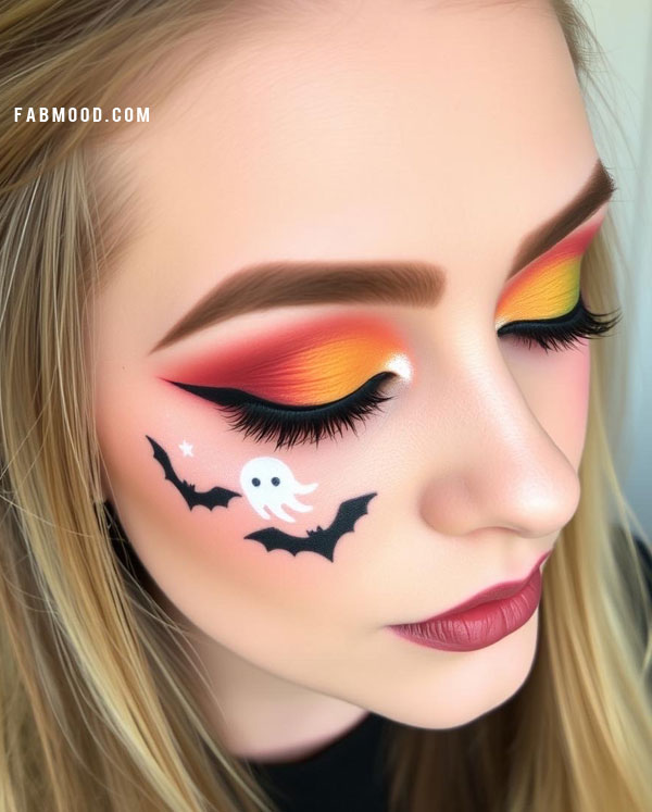 100 Halloween Makeup Looks : Ghostly Glow