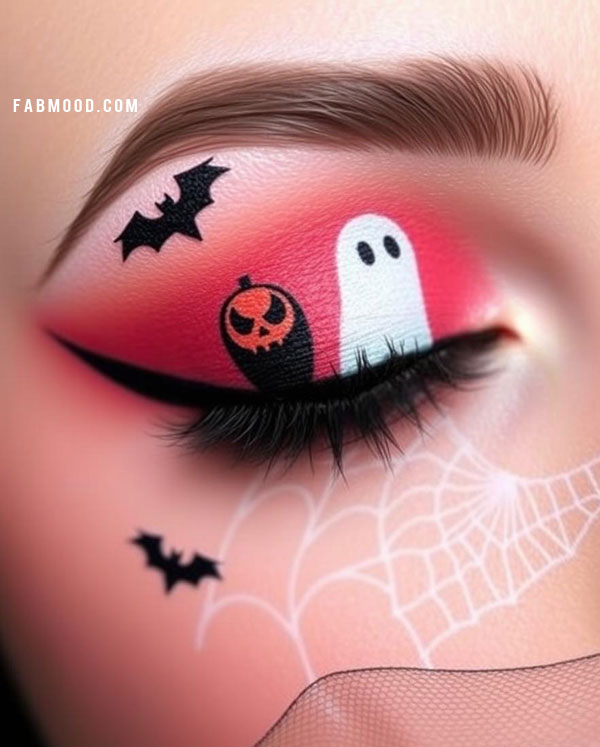 100 Halloween Makeup Looks : Spooky Chic