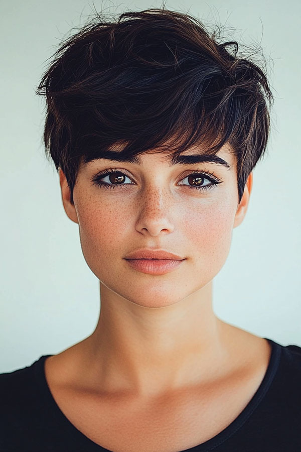 20 Messy Pixie Hairstyles for a Carefree Look : Chic and Sleek Pixie