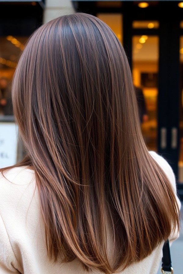 50 Must-Try Autumn Hair Colours : Cinnamon Sleek