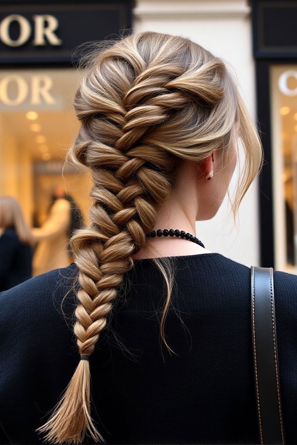 50 Cute Hairstyles to Rock Any Day of the Week : Classic French Braid