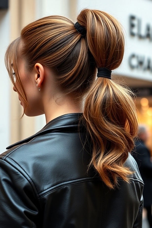 40 Ponytail Hairstyles for an Instant Hair Upgrade : Double High Ponytail