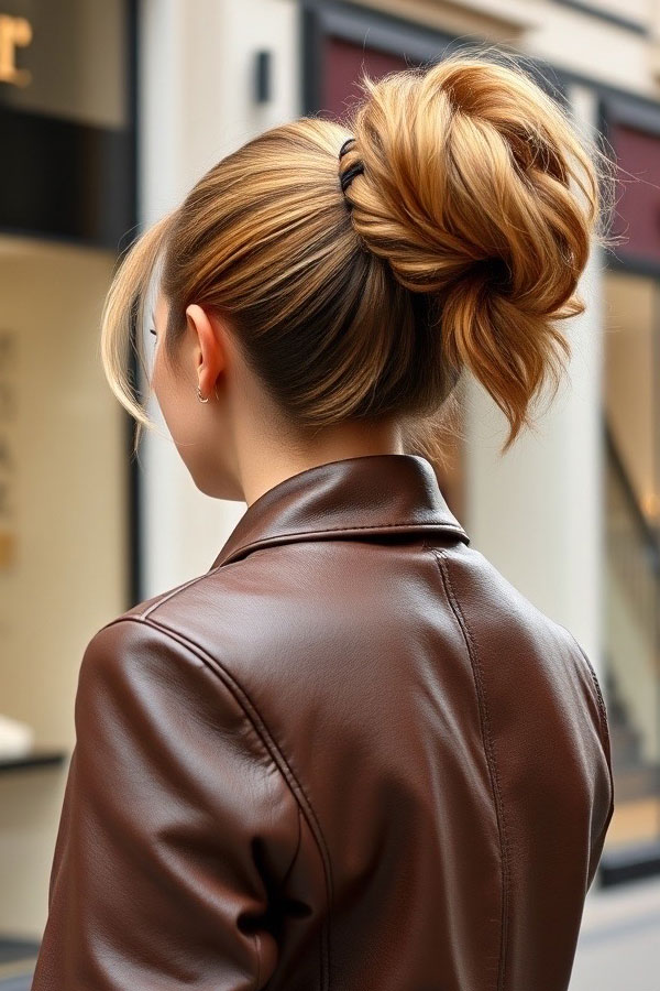 50 Cute Hairstyles to Rock Any Day of the Week : High Volume Loose Bun