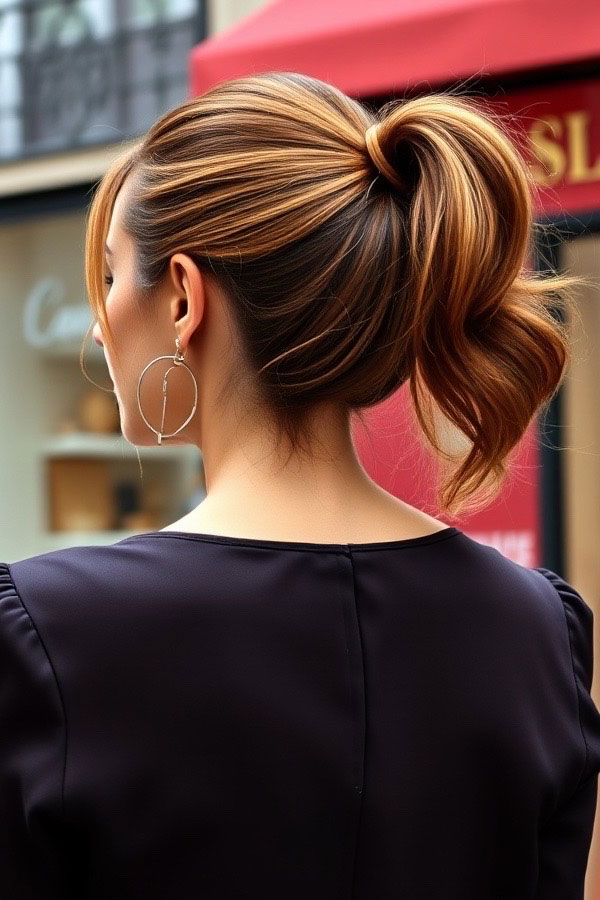 High Volume Ponytail,  ponytail hairstyle, cute hairstyle