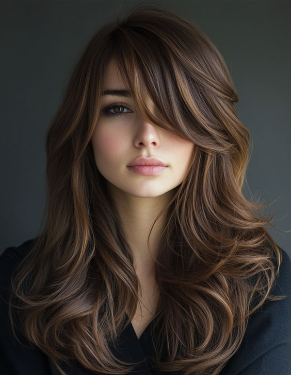 50 Must-Try Autumn Hair Colours : Rich Chocolate Layers