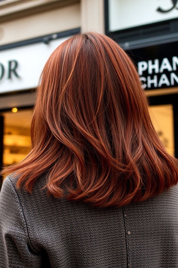 Rich Cinnamon Spice, fall hair color trends, autumn hair colours