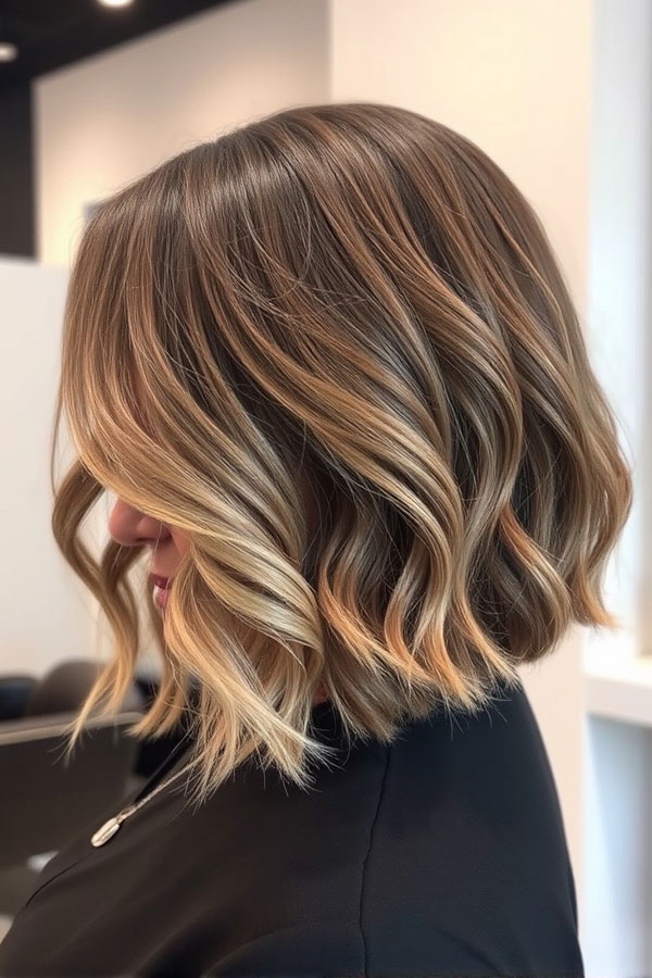 Soft Waves A-Line Bob, a-line bob haircut