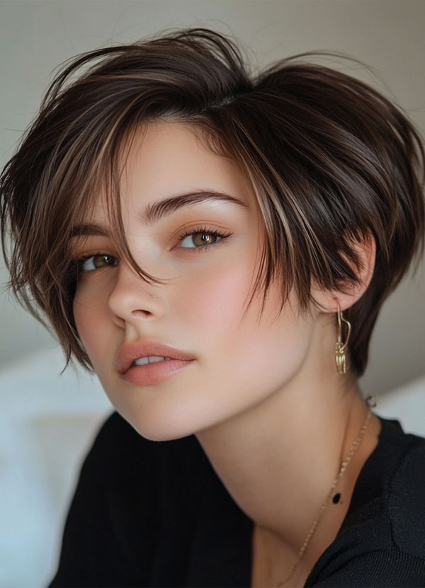 Textured Elegance Pixie, Messy Pixie Hairstyles for a Carefree Look, pixie haircut