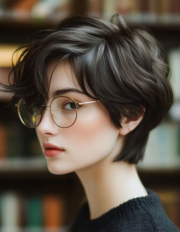 20 Messy Pixie Hairstyles for a Carefree Look : The Bookish Pixie