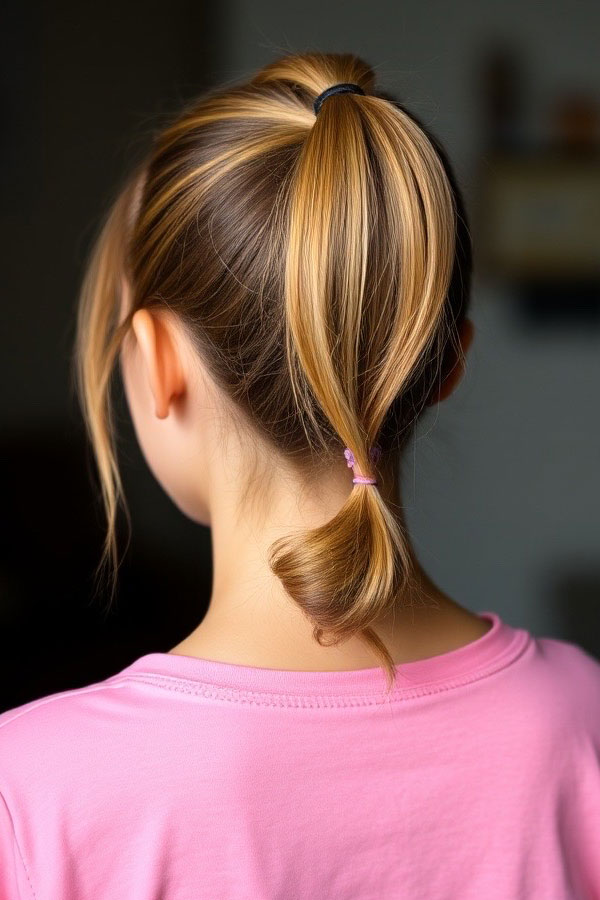 50 Cute Hairstyles to Rock Any Day of the Week : Tucked-In Ponytail