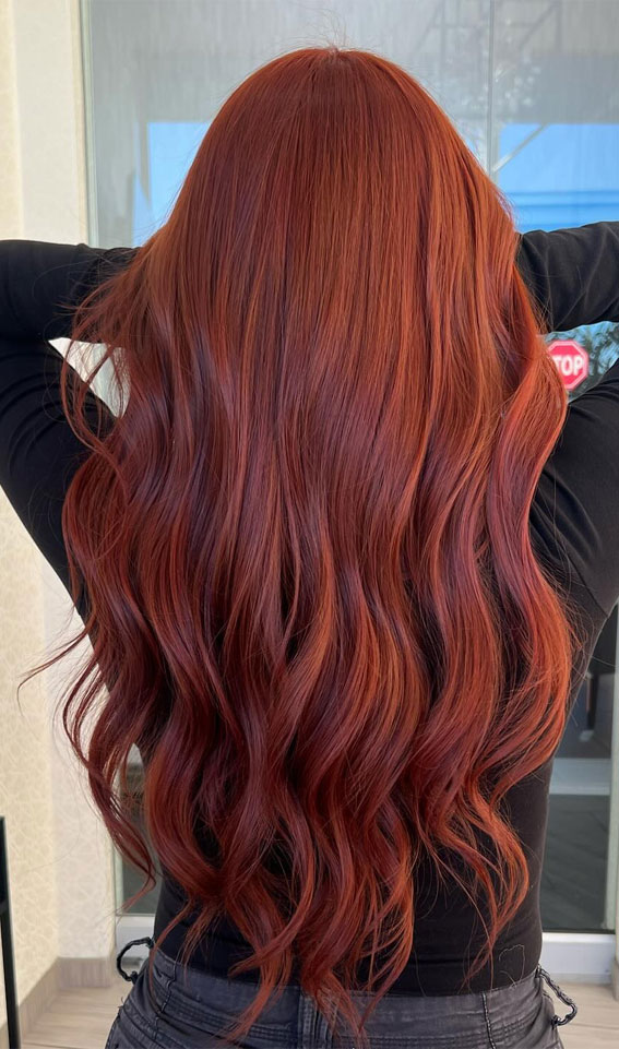 Spiced Cinnamon Waves, Vibrant Hair Colours for Autumn, autumn hair colour, fall hair color