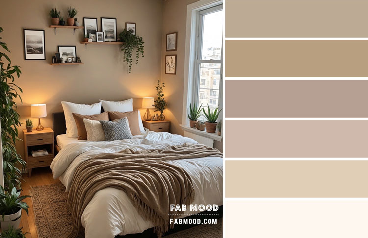 Cozy Neutral Bedroom Colour Scheme