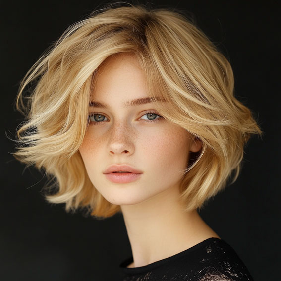 Textured Butter Blonde Bob, teddy bear blonde bob, teddy bear blonde hair, Teddy bear blonde bob hairstyles, Teddy bear blonde Balayage, Teddy bear hair colour, Teddy bear blonde Highlights, Teddy bear blonde short hair