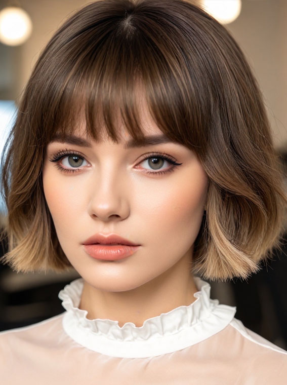 Sleek, Shaggy, or Wavy 33 Bobs You’ll Love : Sleek and Sophisticated Bob