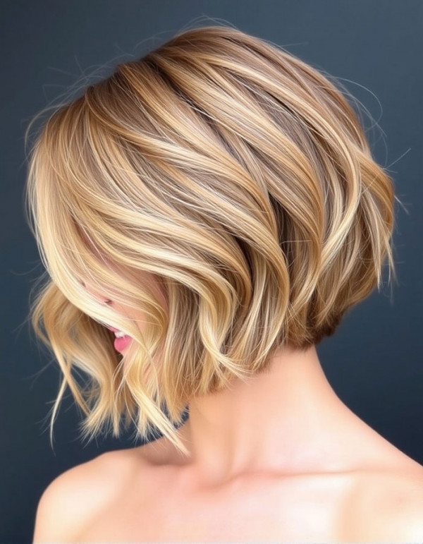 Sleek, Shaggy, or Wavy 33 Bobs You’ll Love : Sun-Kissed Blonde Bob