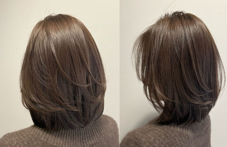 25 Beautiful Brunette Hair Colour Looks : Ashy Brunette Bob