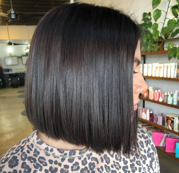 25 Beautiful Espresso Brunette Hair Colour Ideas : Rich Espresso Brown Bob