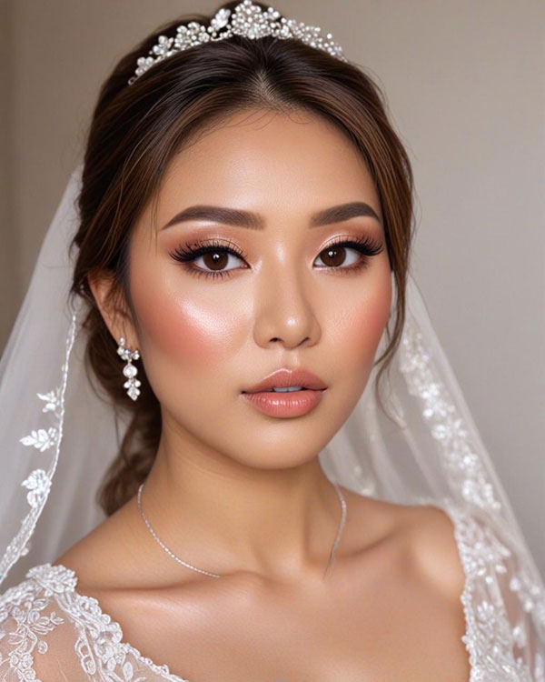 Princess Radiance Bridal Look, Soft Glam Bridal Makeup Looks, bridal makeup, glam makeup, soft glam makeup, bridal makeup look