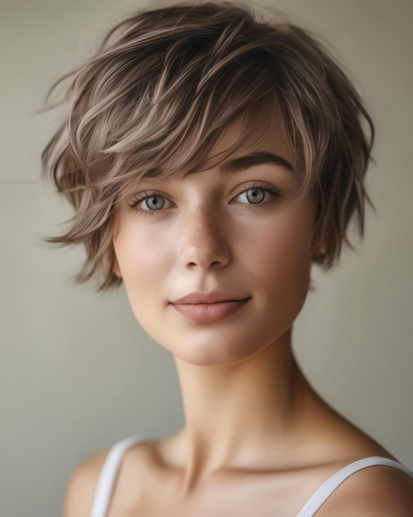 textured-short-haircut 1 - Fab Mood | Wedding Color, Haircuts ...