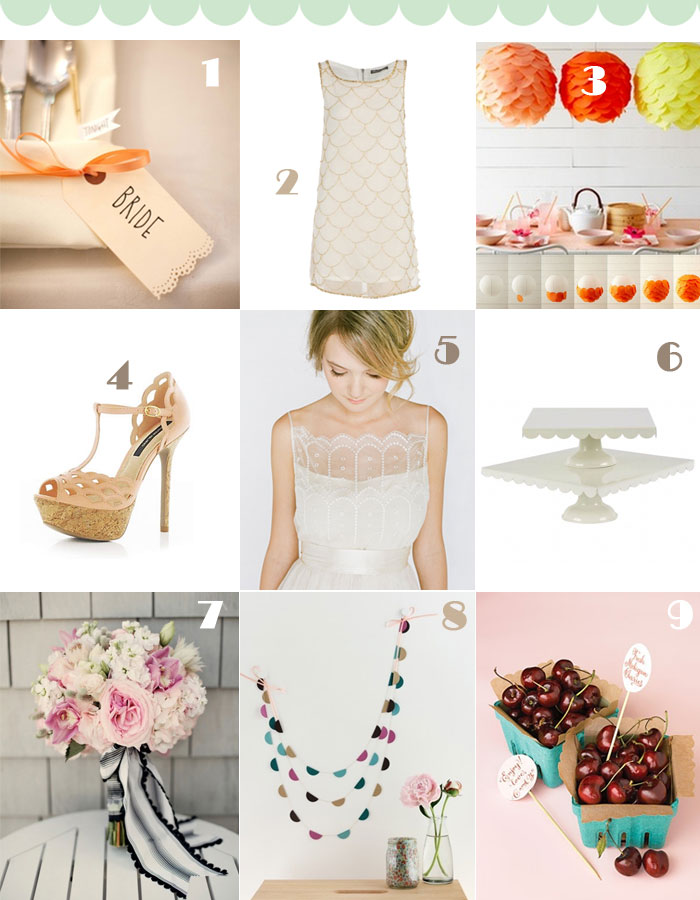 Trending Your Wedding – Scallop theme