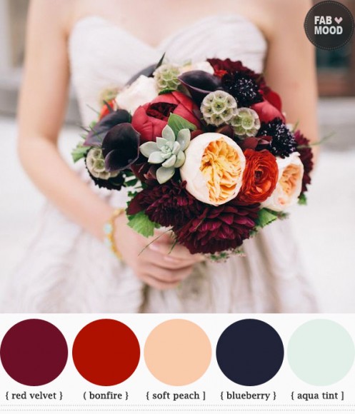 Autumn wedding bouquets ideas, Fall wedding bouquet colors