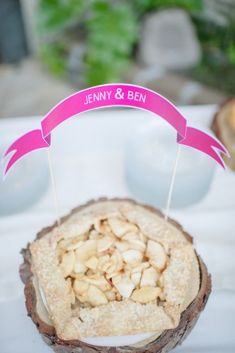 Apple Pie wedding dessert