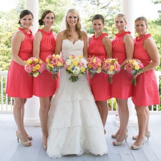 coral bridesmaid dresses ,coral bridesmaid dresses long