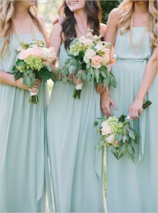 Mint bridesmaids, Mint bridesmaids dresses,