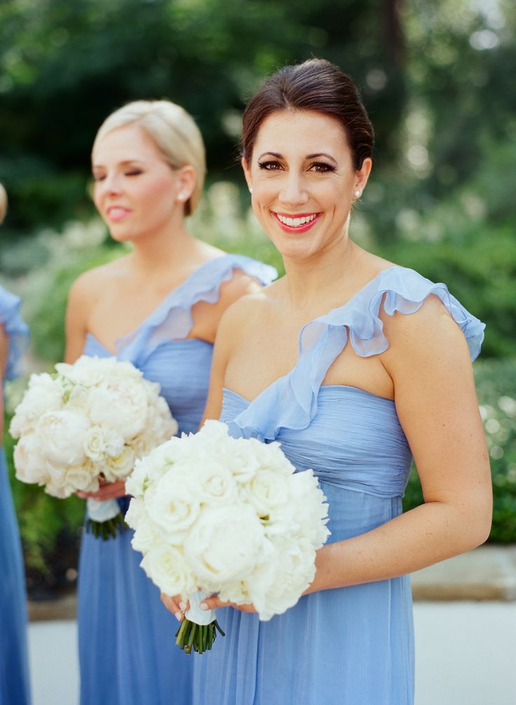 something blue bridesmaids dresses