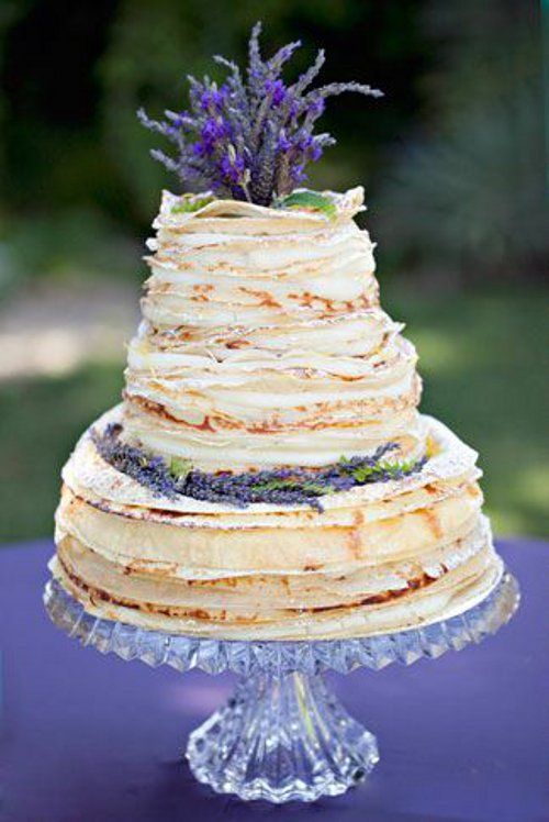 lavender wedding cakes