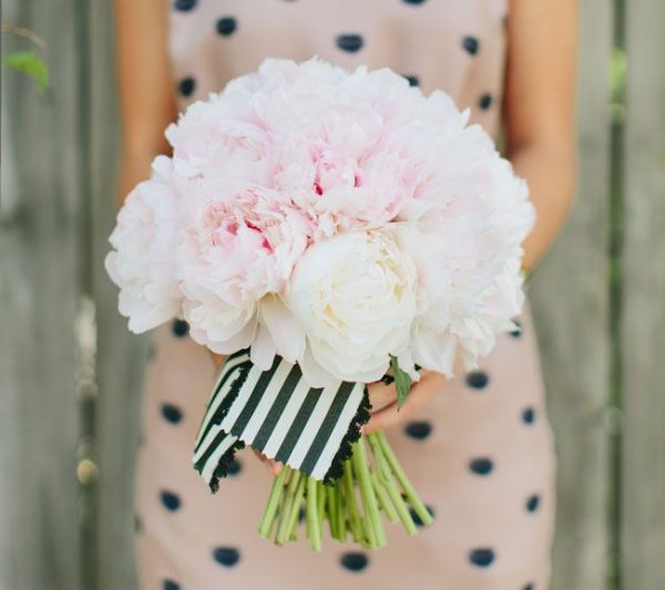 Breathtaking Peony Wedding Bouquet