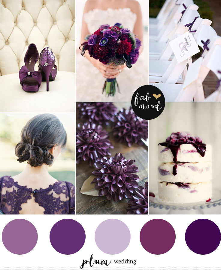 Plum wedding color,plum wedding color scheme
