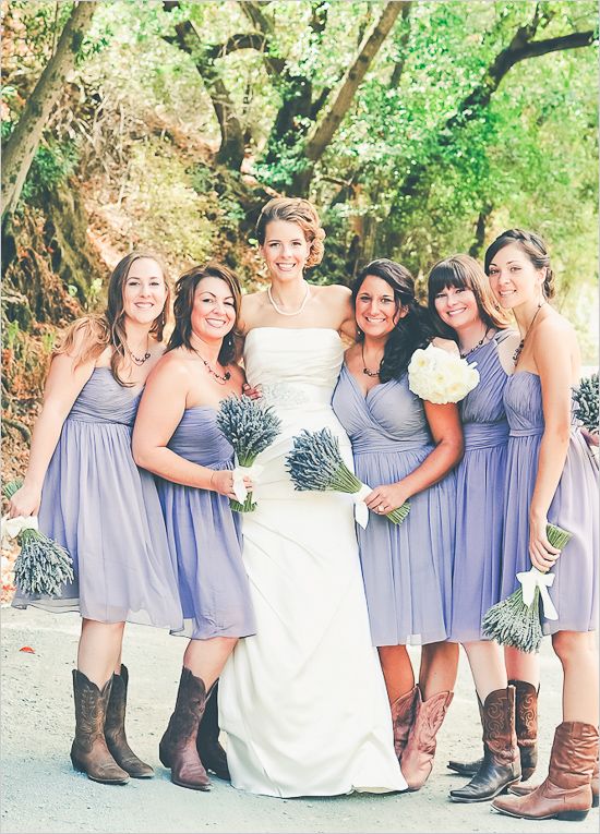 bridesmaids,lavender bridesm