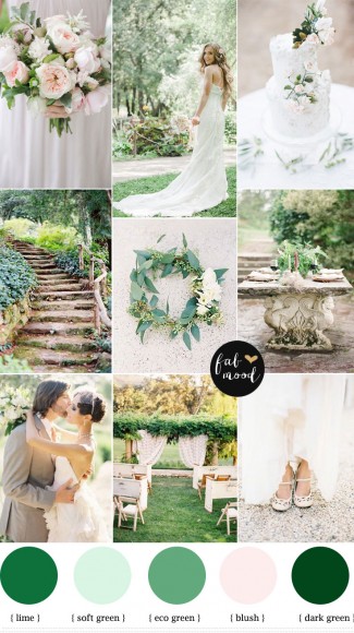 green Archives 4 - Fab Mood | Wedding Colours, Wedding Themes, Wedding ...